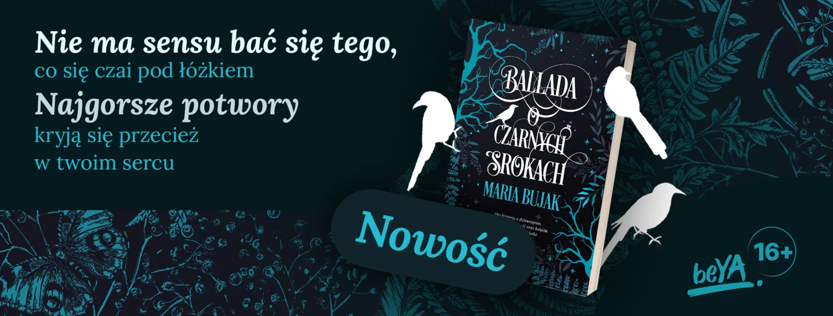 Ballada o Czarnych Srokach, nowa powie Marii Bujak
