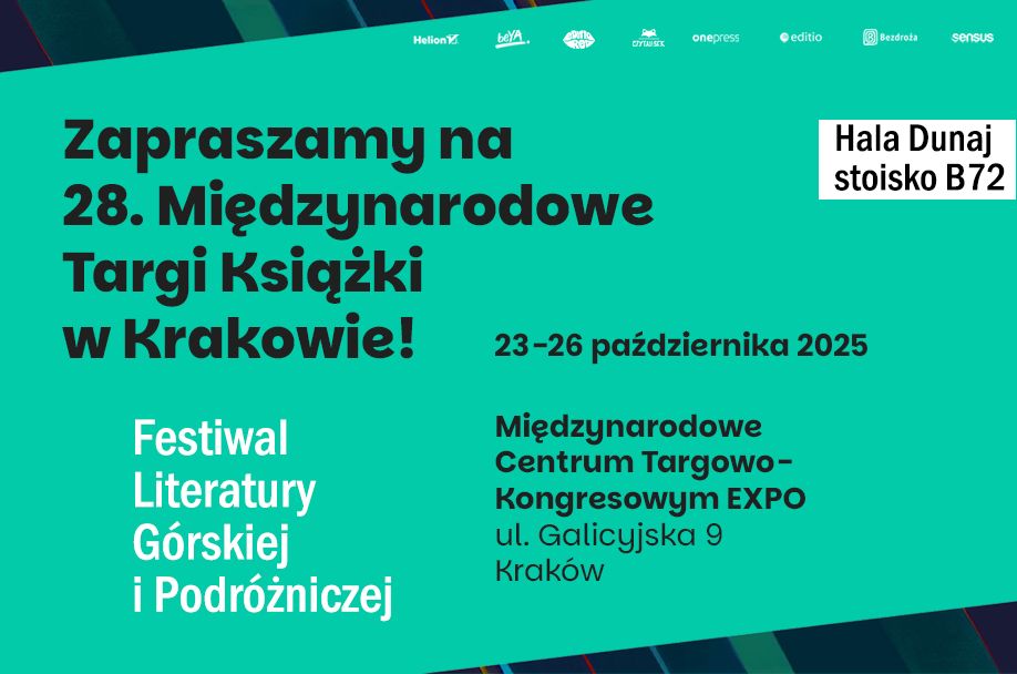 Festiwal Literatury Górskiej i Podróżniczej na Targach Książki w Krakowie!