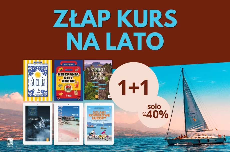 Odbierz książkę GRATIS i ciesz się wakacyjnym odpoczynkiem podwójnie!
