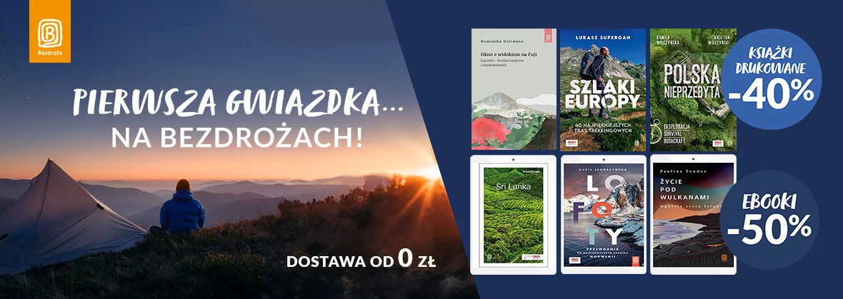 Grafika promocyjna - Pierwsza gwiazdka... na Bezdrożach!