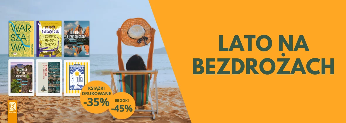 Grafika promocji - Lato na bezdrożach ☀️