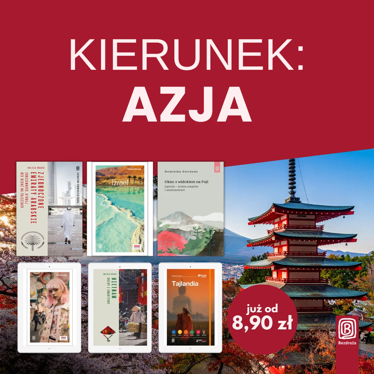 Grafika promocji - Kierunek: Azja ⛩️