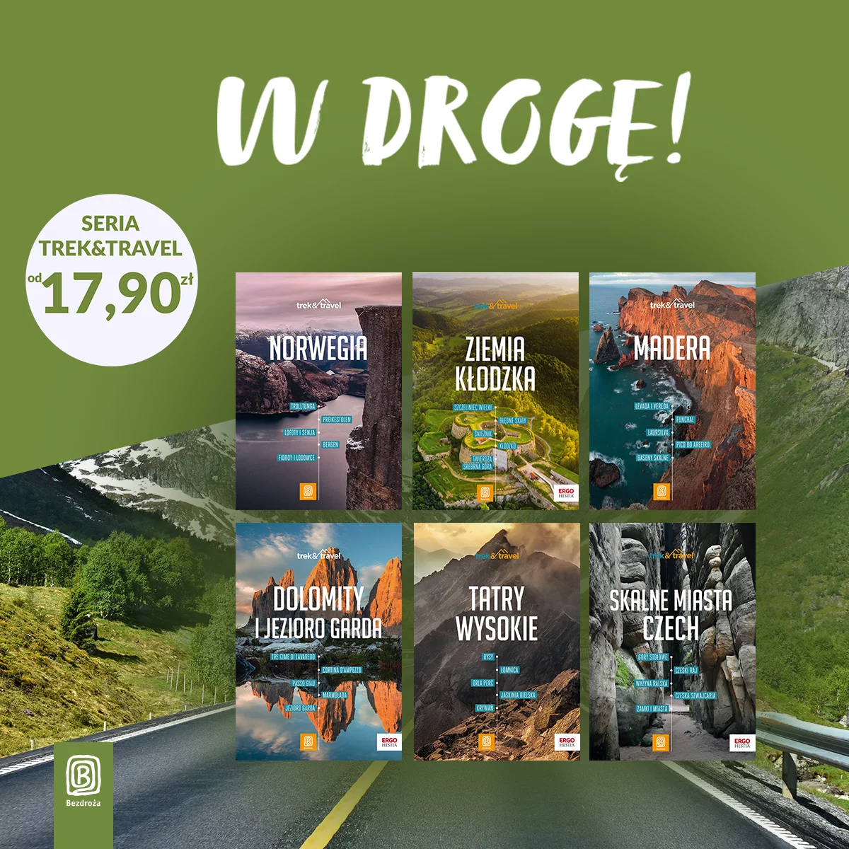 Grafika promocji - W drogę! 🛣️