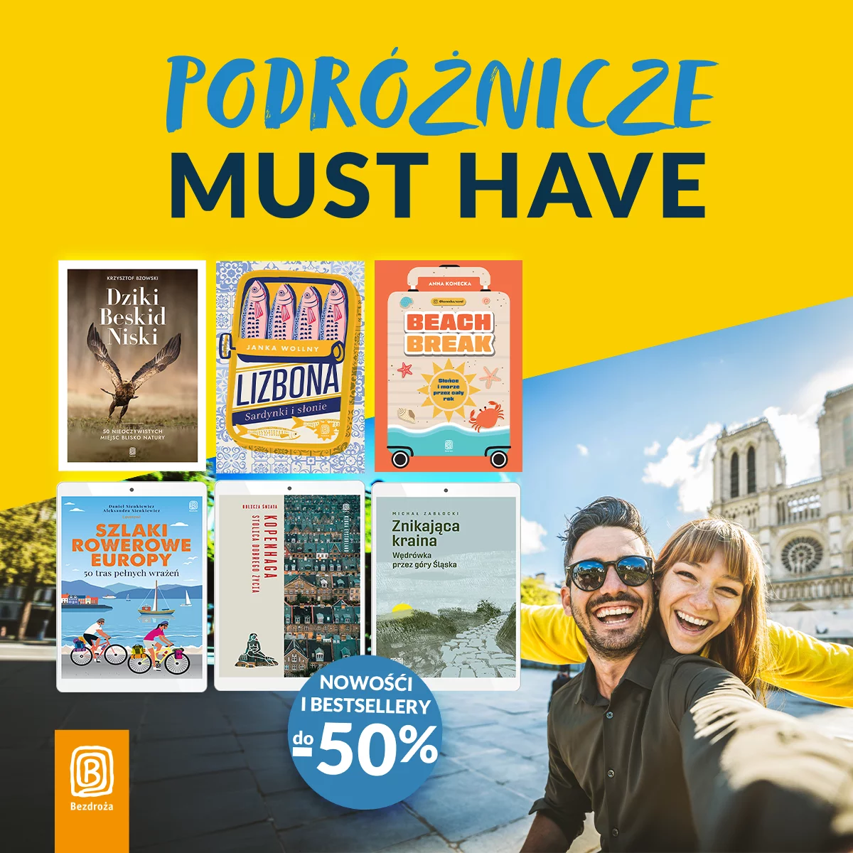 Grafika promocji - Podróżnicze must have 🆕