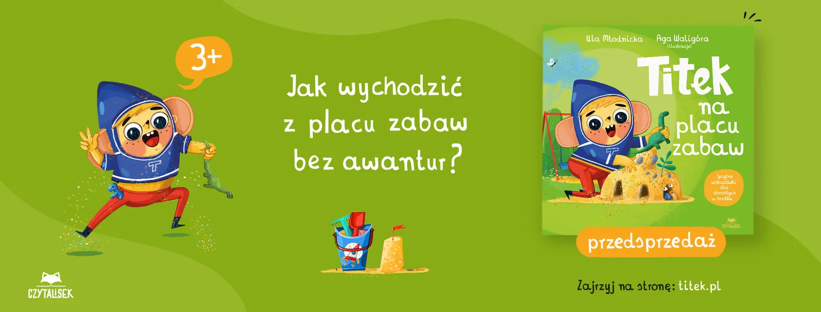 Titek na placu zabaw - Urszula M�odnicka, Agnieszka Magdalena Walig�ra