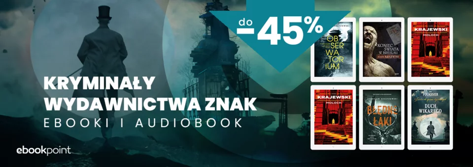 Kryminały wydawnictwa Znak w promocji