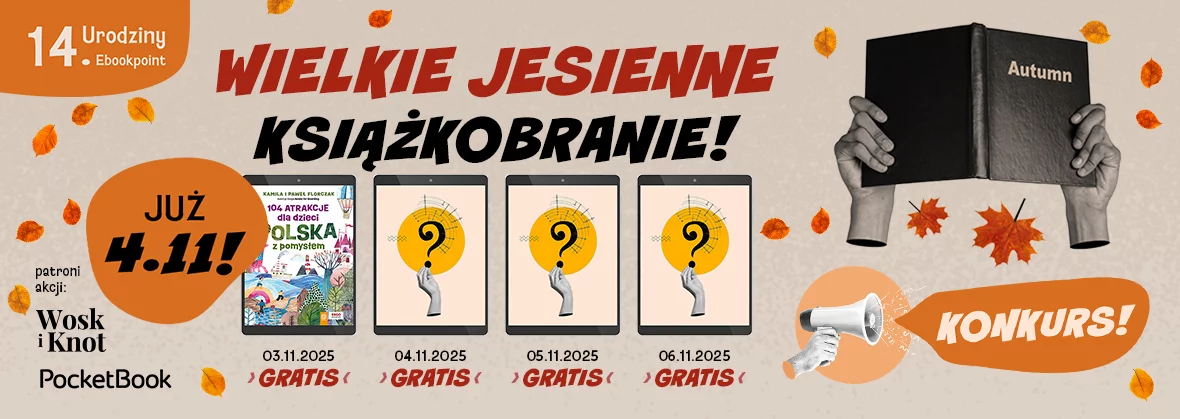 Zapowiedź - 14. urodziny Ebookpoint Wielkie Jesienne Książkobranie