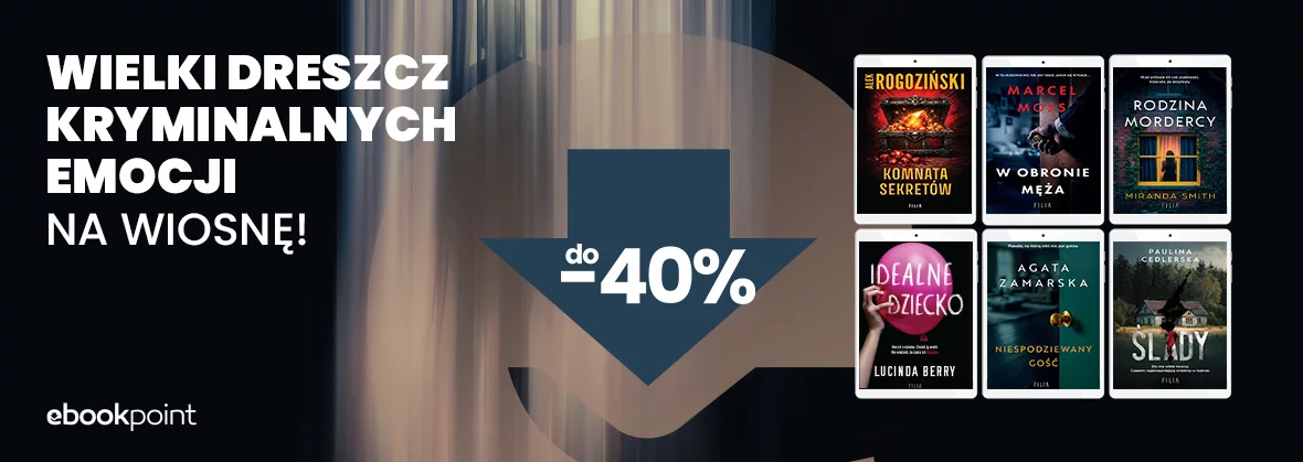 Wielki dreszcz kryminalnych emocji na wiosnę! / do -40%