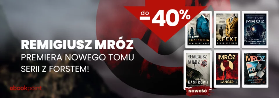 Nowa część serii z Wiktorem Forstem - Remigiuz Mróz w promocji