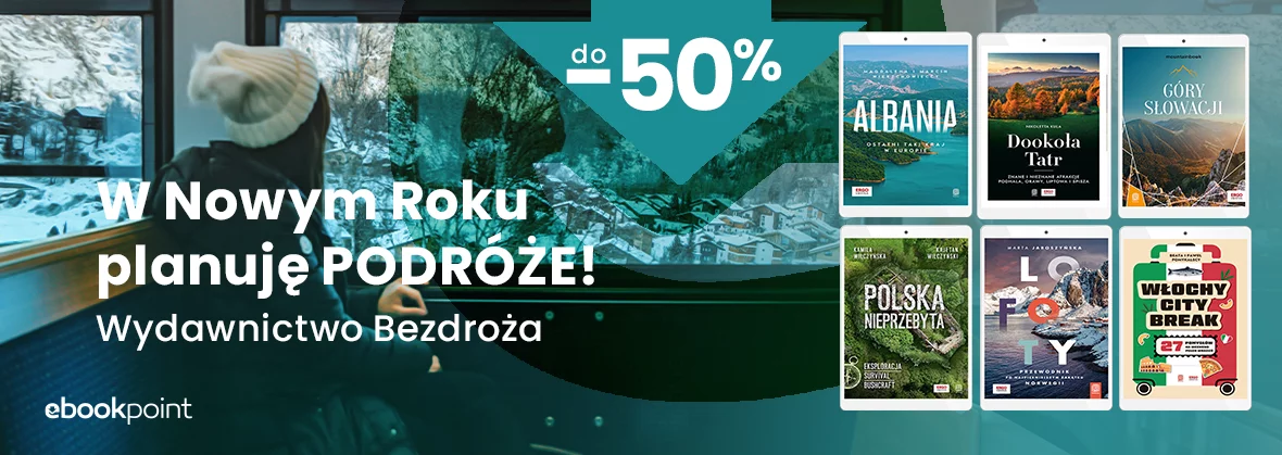 W nowym roku...planuję PODRÓŻE! / przewodniki do -50%