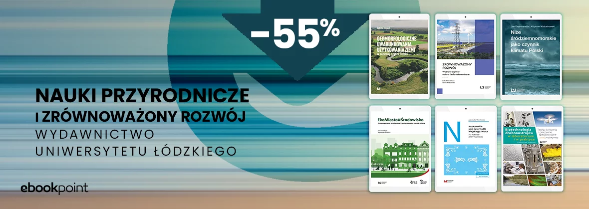 Nauki przyrodnicze i zrównoważony rozwój / -55%