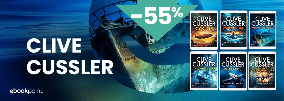 CLIVE CUSSLER  -55%
