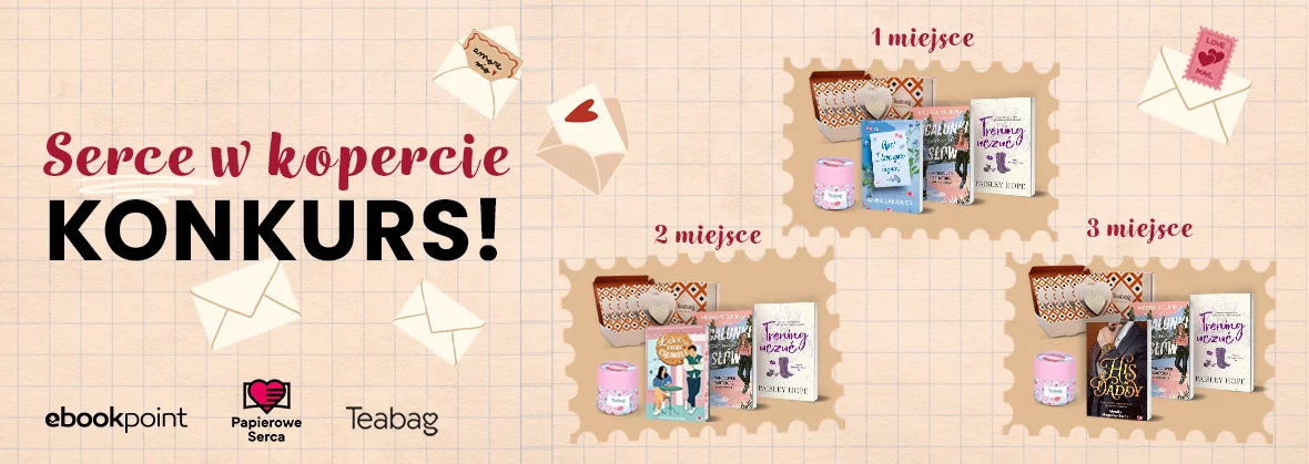 Weź udział w walentynkowym konkursie Serce w Kopercie - napisz w komentarzu list miłosny do wybranego bohatera literackiego!