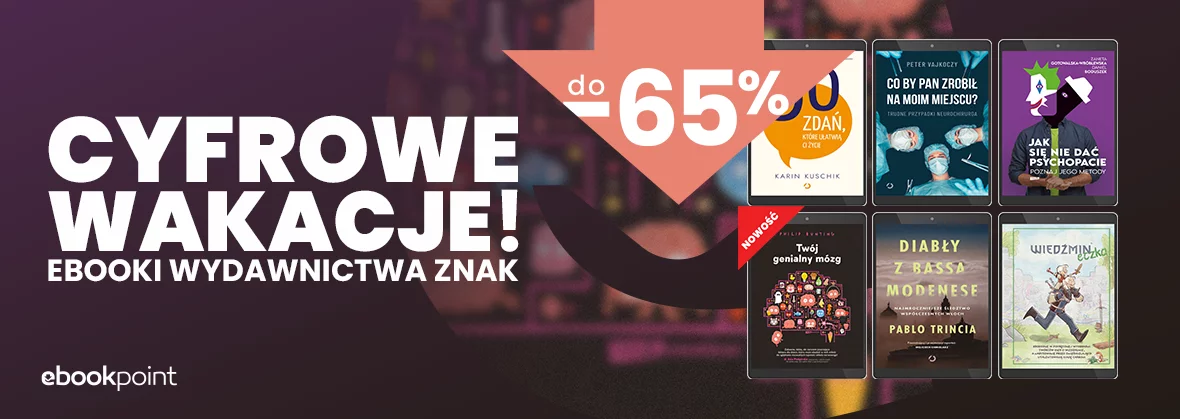 CYFROWE wakacje! / Ebooki nawet do -65%