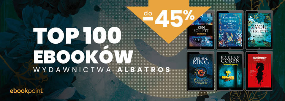 100 topowych ebooków Wydawnictwa Albatros
