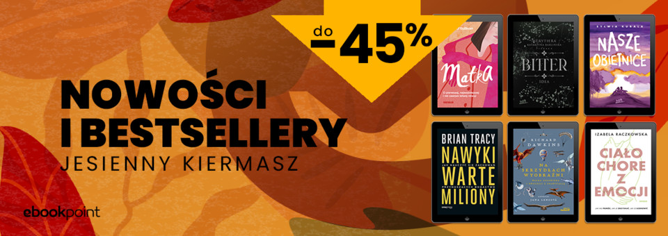 Jesienny kiermasz w Ebookpoint - nowości i bestsellery w promocji