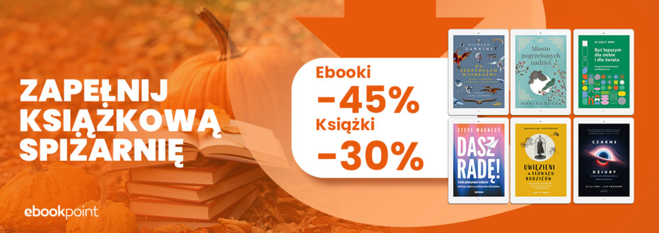 Zapełnij książkową spiżarnię w Ebookpoint - promocje na książki i ebooki