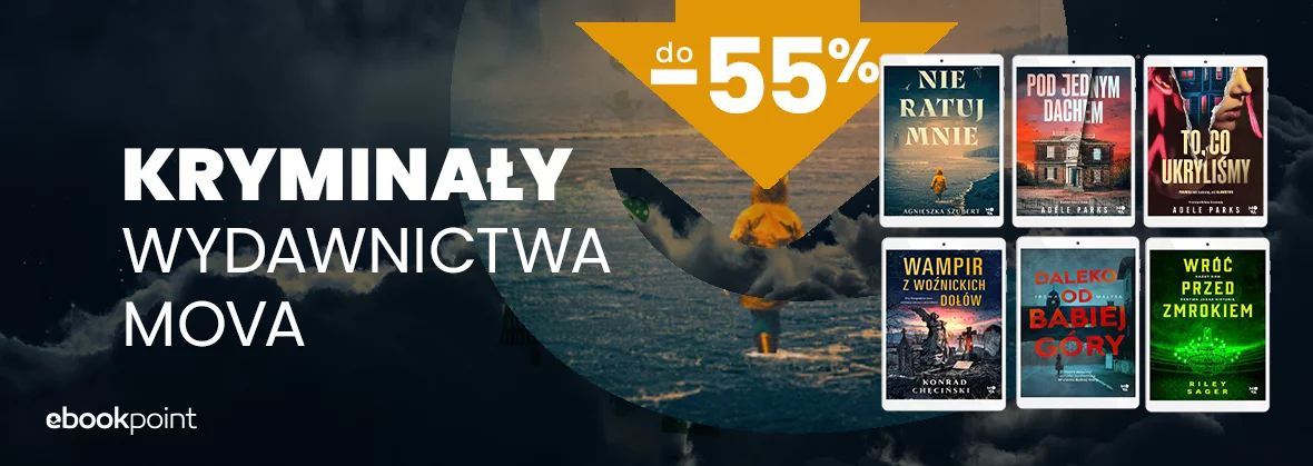 KRYMINAŁY WYDAWNICTWA MOVA / do -55%