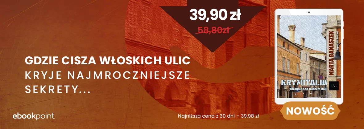 Krymitalia. Zbrodnie pod słońcem Italii w promocji w księgarni Ebookpoint