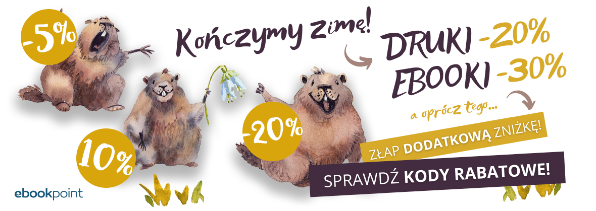 Promocja na ebooki Kończymy zimę z dobrą książką! / Sprawdź KODY RABATOWE!