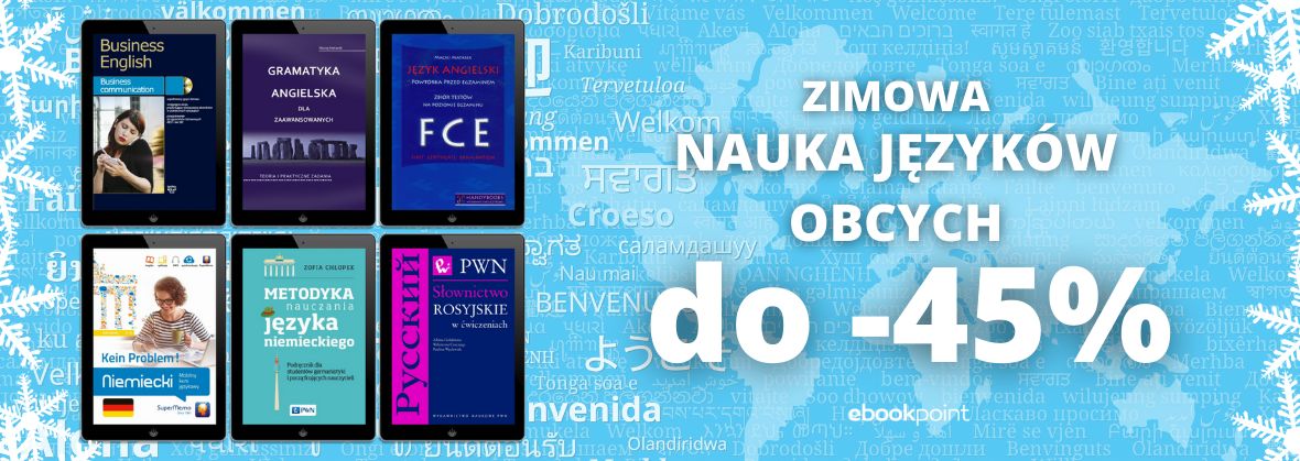 Promocja na ebooki Zimowa nauka języków! / do -45%