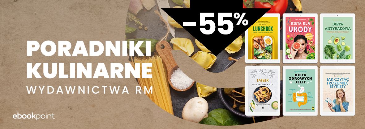 Poradniki kulinarne Wydawnictwa RM! / -55%