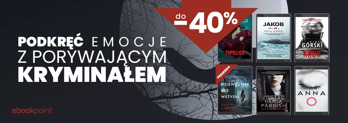 Podkręć emocje z porywającym kryminałem do -40%