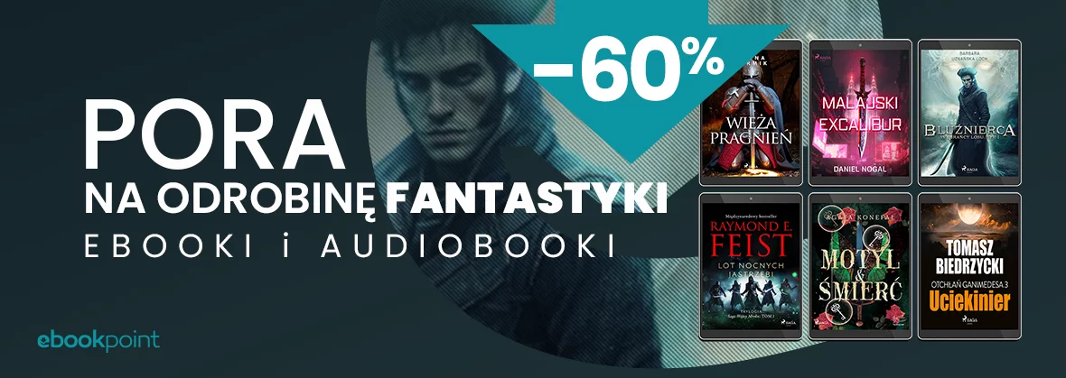 Grafika promocyjna - Pora na odrobinę fantastyki / Ebooki i audiobooki -60%
