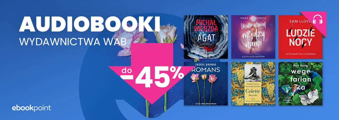 Audiobooki Wydawnictwa WAB do -45%