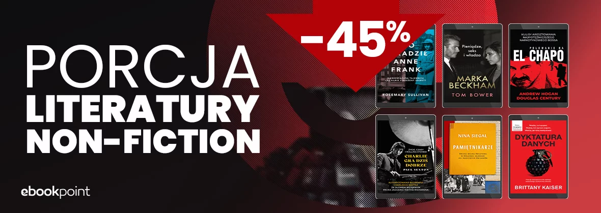 Grafika promocyjna - Porcja literatury non-fiction do -55%