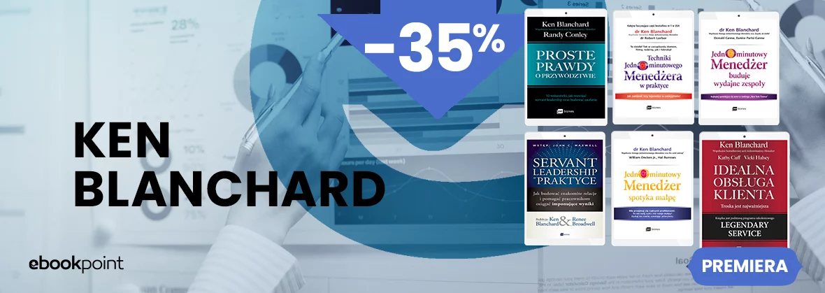 Grafika promocyjna - KEN BLANCHARD -35%
