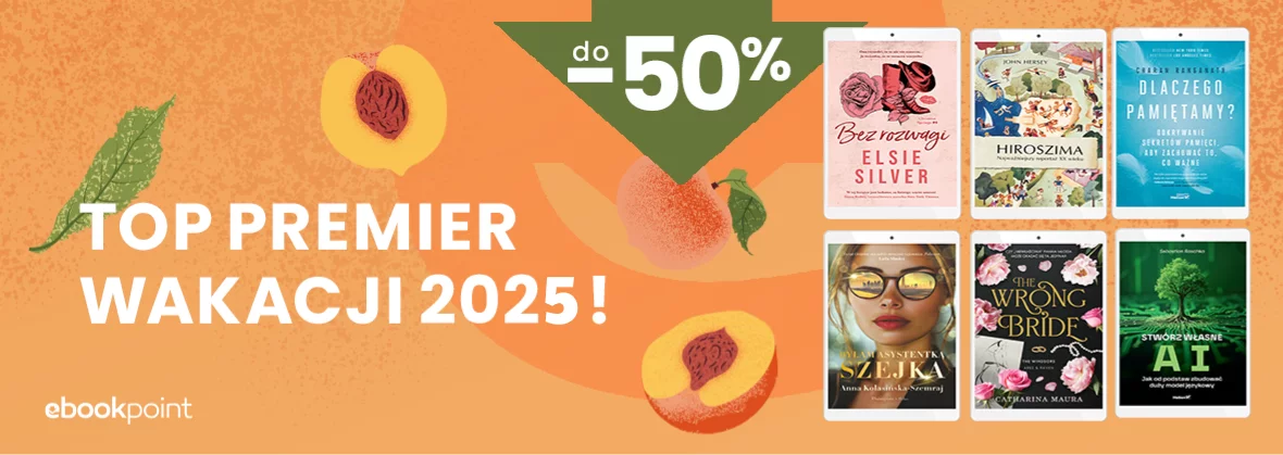 Grafika promocyjna - TOP premier wakacji 2025! do -50%