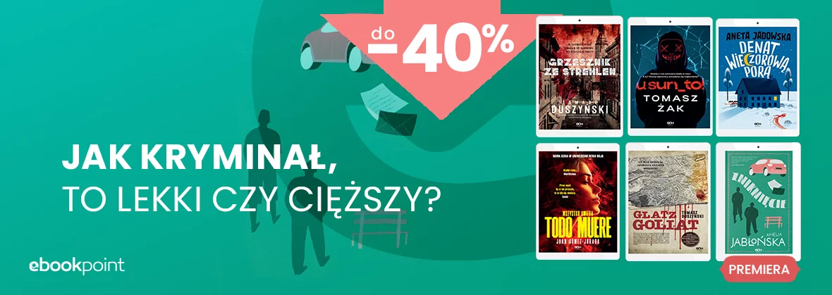 Jak kryminał, to lekki czy cięższy? do -40%