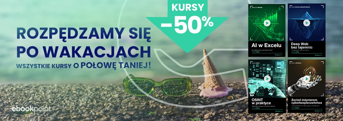Rozpędzamy się po wakacjach! [wszystkie kursy -50%]