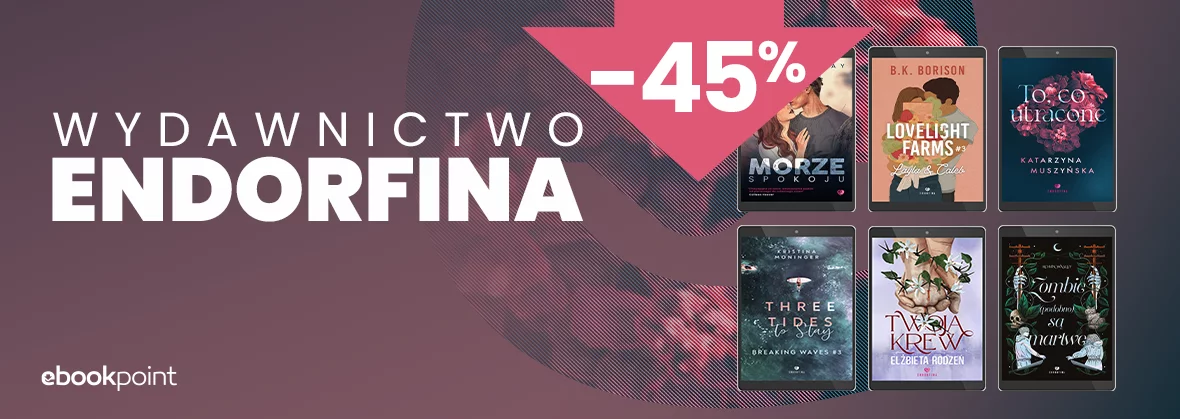 Grafika promocji - Wydawnictwo ENDORFINA -45%