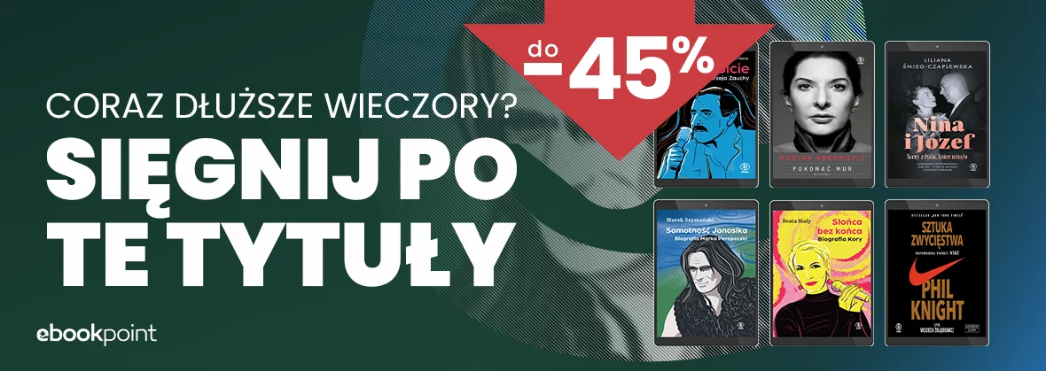 Biograficznie na jesień z Wydawnictwem REBIS / do -45%
