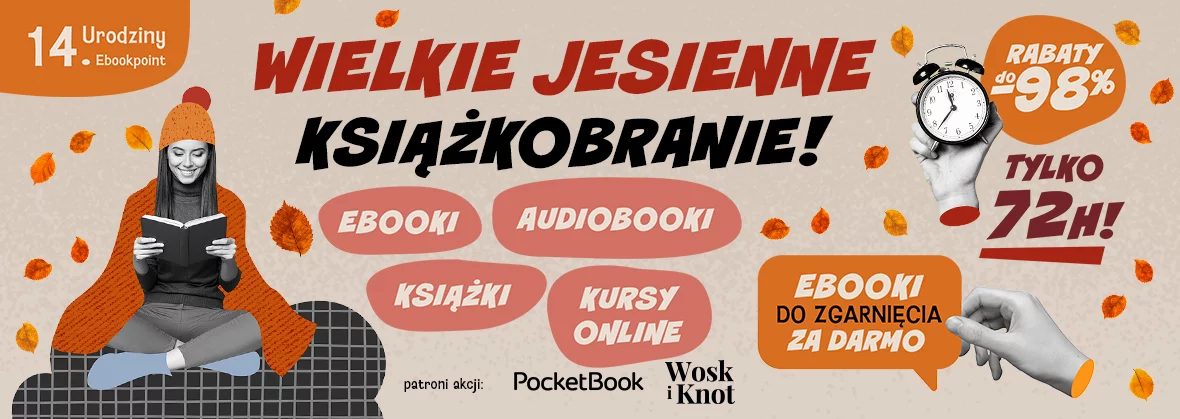 TYLKO 72h! 14. Urodziny Ebookpoint - Wielkie Jesienne Książkobranie