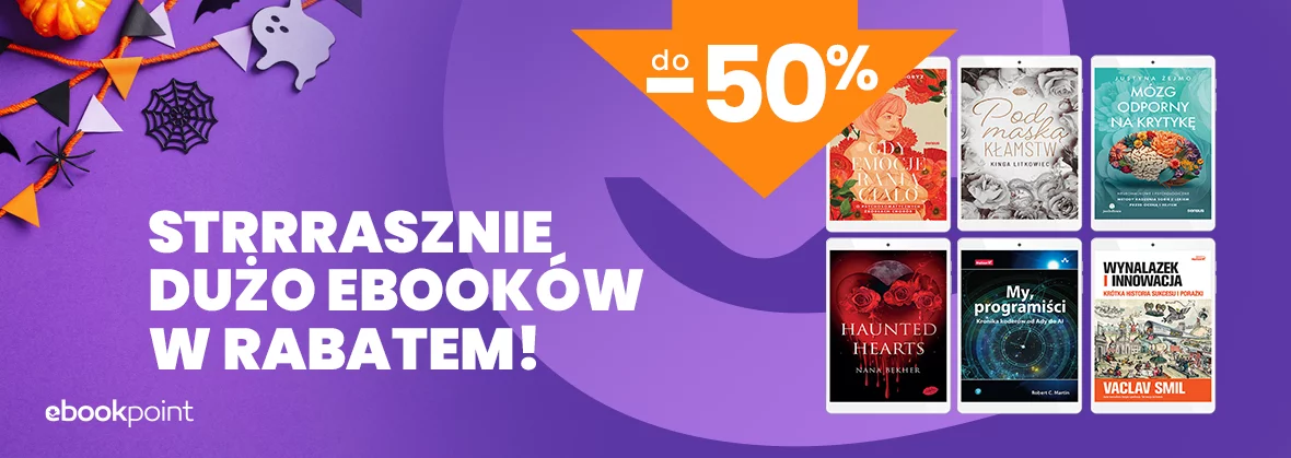 Grafika promocji - Strrrasznie dużo ebooków w rabatem! do -50%