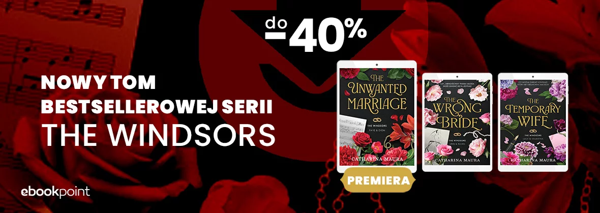 Grafika promocji - Nowy tom bestsellerowej serii THE WINDSORS / do -40%