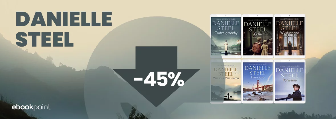 Grafika promocji - DANIELLE STEEL -45%