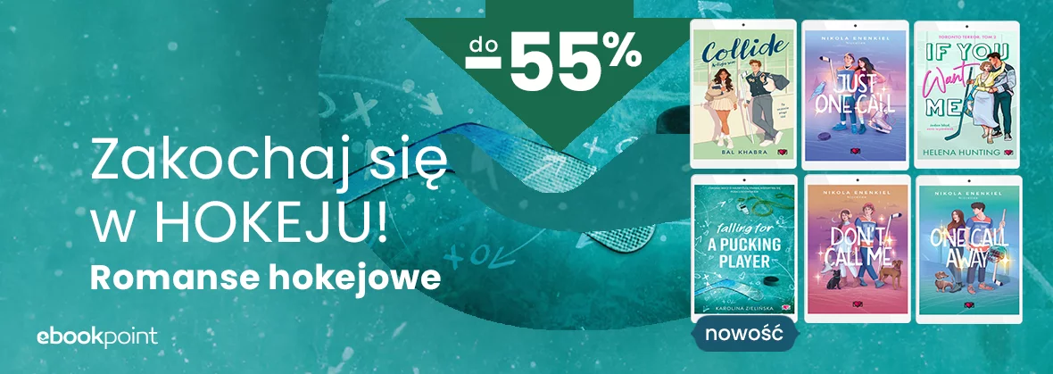 Grafika promocji - Zakochaj się w HOKEJU! / Romanse hokejowe do -55%