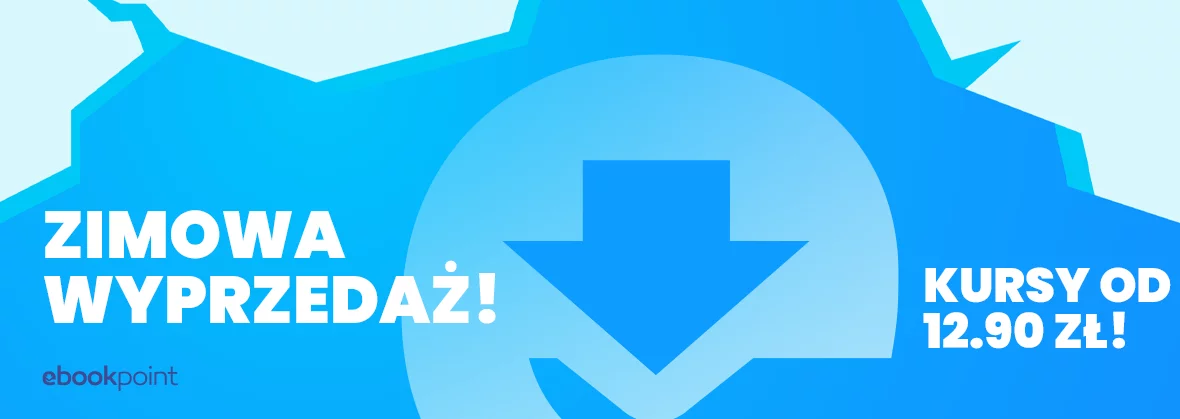 Grafika promocji - Zimowa wyprzedaż! Kursy od 12.90 zł!