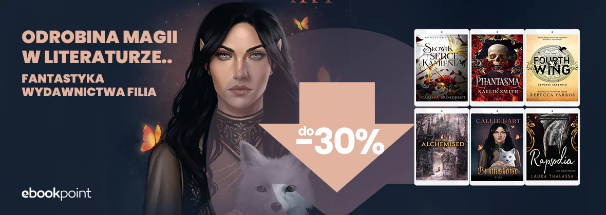 Grafika promocji - Odrobina magii w literaturze...