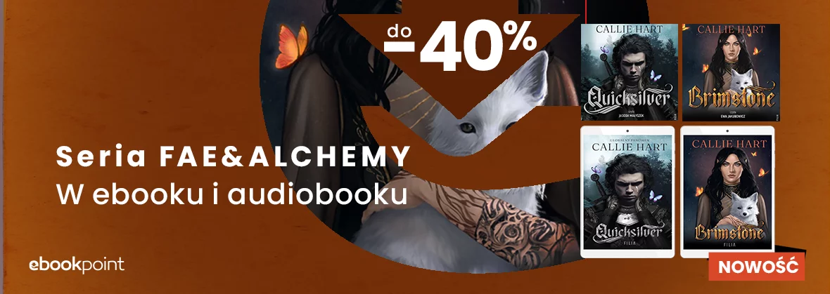 Grafika promocji - Seria FAE & ALCHEMY / Łap rabat 40% na premierą i pierwszą część!