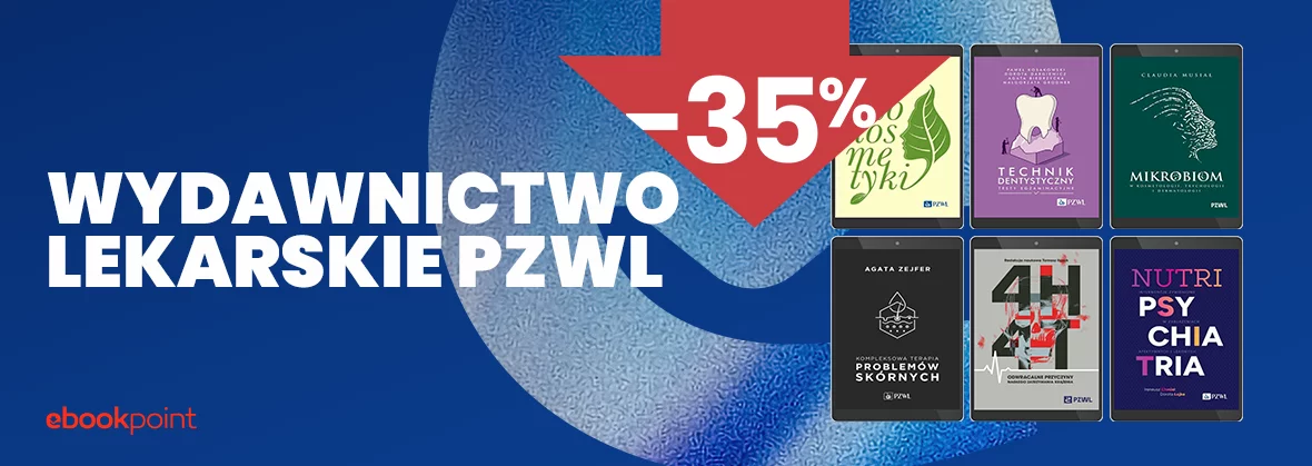 Grafika promocji - Wydawnictwo Lekarskie PZWL -35%