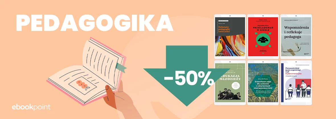 Grafika promocji - PEDAGOGIKA -50%