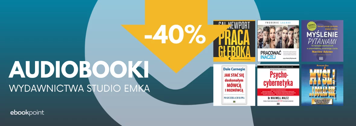 Grafika promocji - Audiobooki Wydawnictwa STUDIO EMKA / -40%