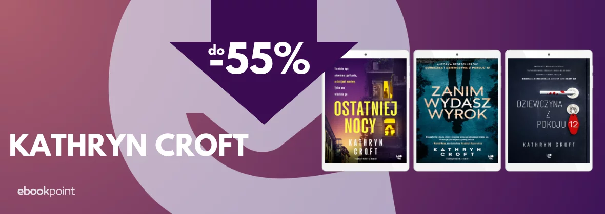 Grafika promocji - Kathryn Croft / Łap kryminały do -55%