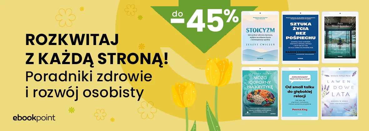 Grafika promocji - Rozkwitaj z każdą stroną! 