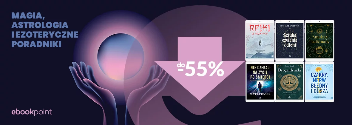 Grafika promocji - Magia, astrologia i ezoteryczne poradniki do -55%